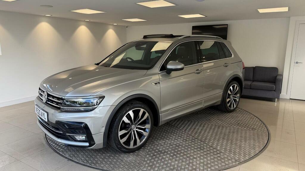 Volkswagen Tiguan Suv 1.5 Tsi Evo R-line Tech Dsg Euro 6 Ss Silver