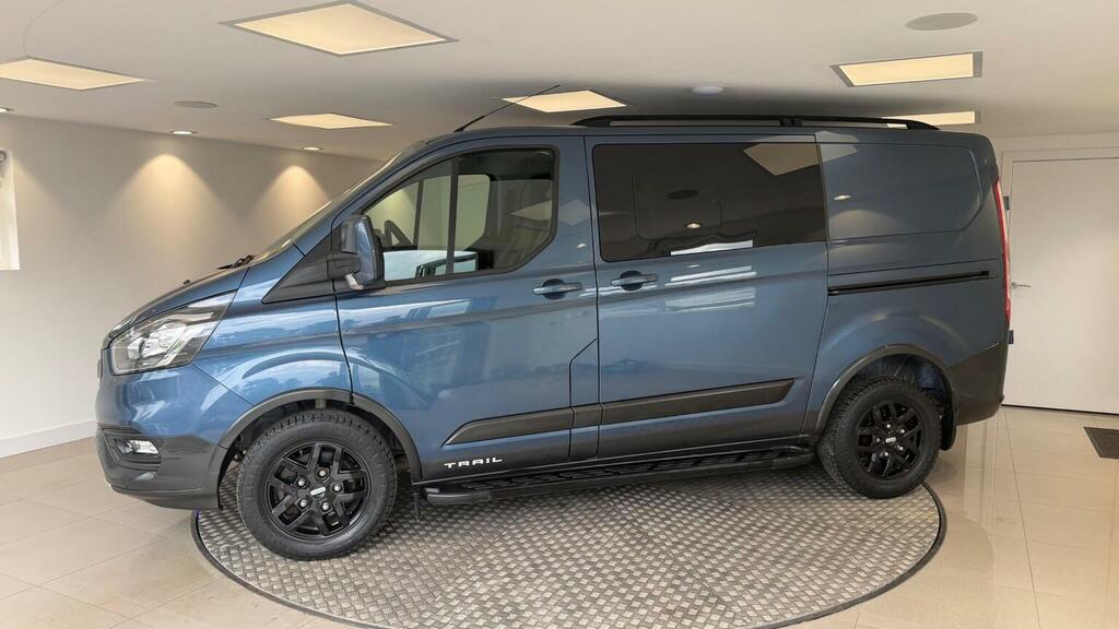 Ford Transit Custom Combi Van 2.0 320 Ecoblue Trail Crew Van L1 H1 Eur HG71VDA Blue #3