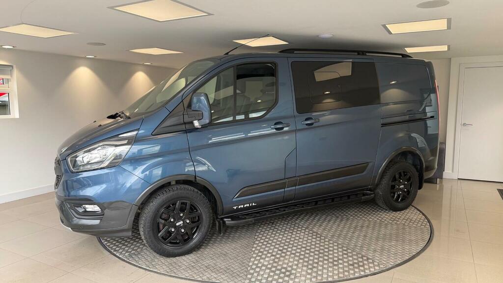 Ford Transit Custom Combi Van 2.0 320 Ecoblue Trail Crew Van L1 H1 Eur HG71VDA Blue #2