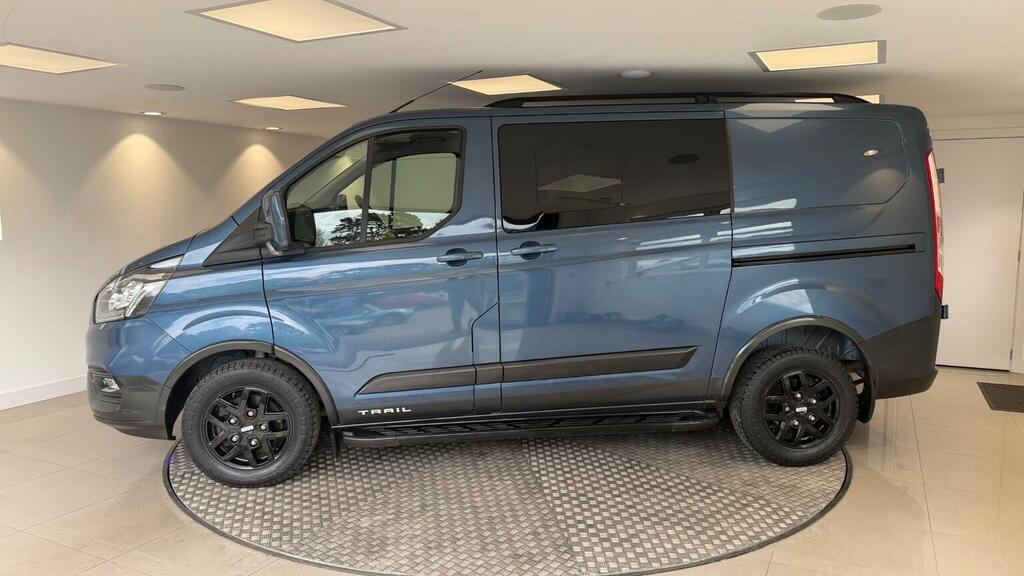 Ford Transit Custom Combi Van 2.0 320 Ecoblue Trail Crew Van L1 H1 Eur HG71VDA Blue #4
