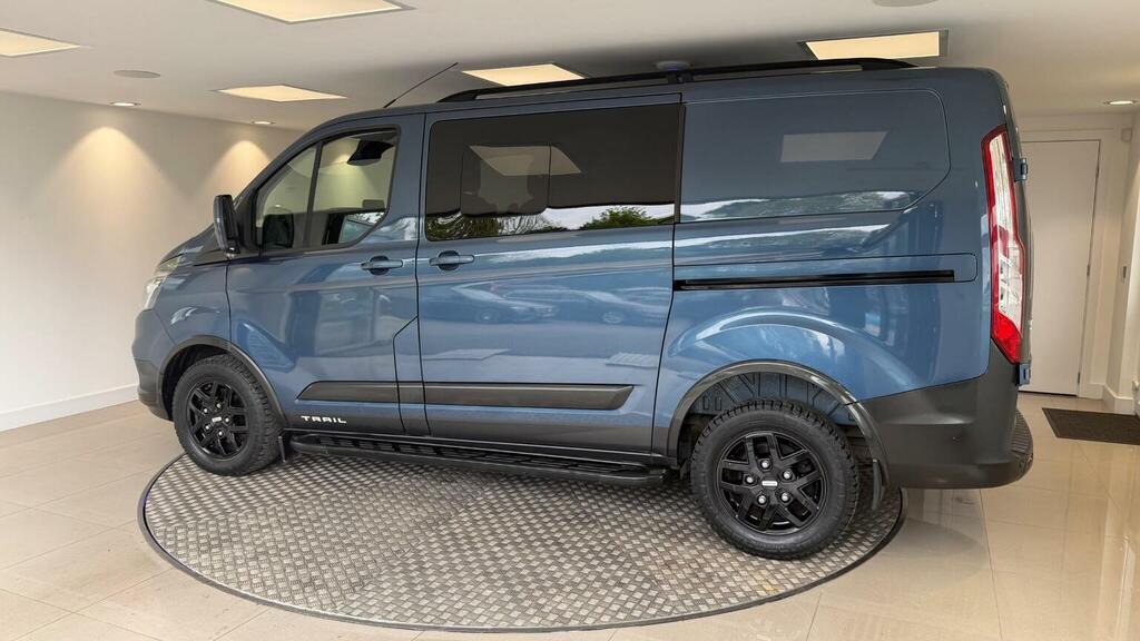 Ford Transit Custom Combi Van 2.0 320 Ecoblue Trail Crew Van L1 H1 Eur HG71VDA Blue #6