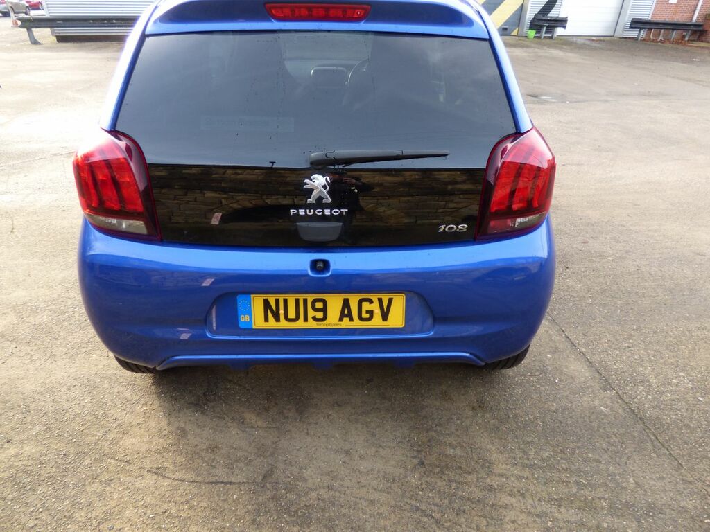 Peugeot 108 1.0 72 Collection NU19AGV Blue #4