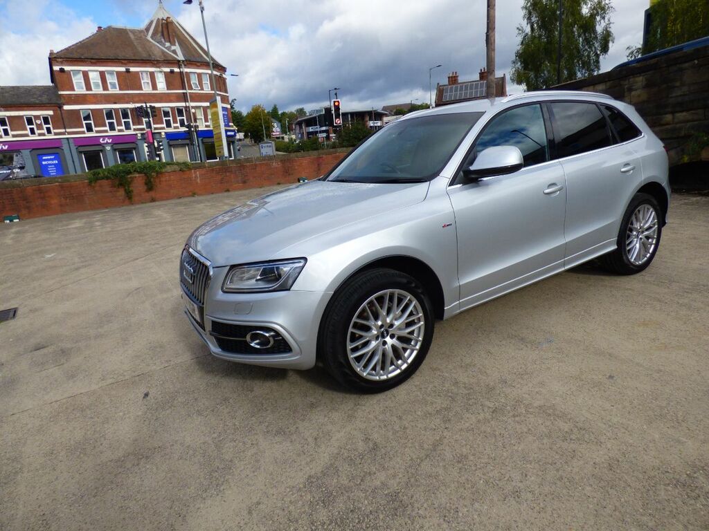 Audi Q5 2.0 Tdi Quattro S Line Plus S Tronic Silver
