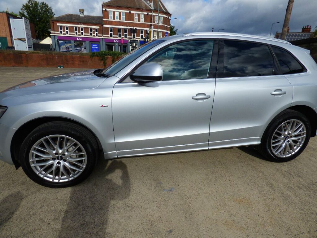 Audi Q5 2.0 Tdi Quattro S Line Plus S Tronic SV14VGR Silver #2