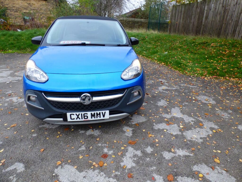 Vauxhall Adam 1.2I Rocks Air CX16MMV Blue #2