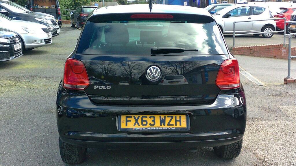 Volkswagen Polo Hatchback 1.2 Match Edition Euro 5 201363 FX63WZH Black #6