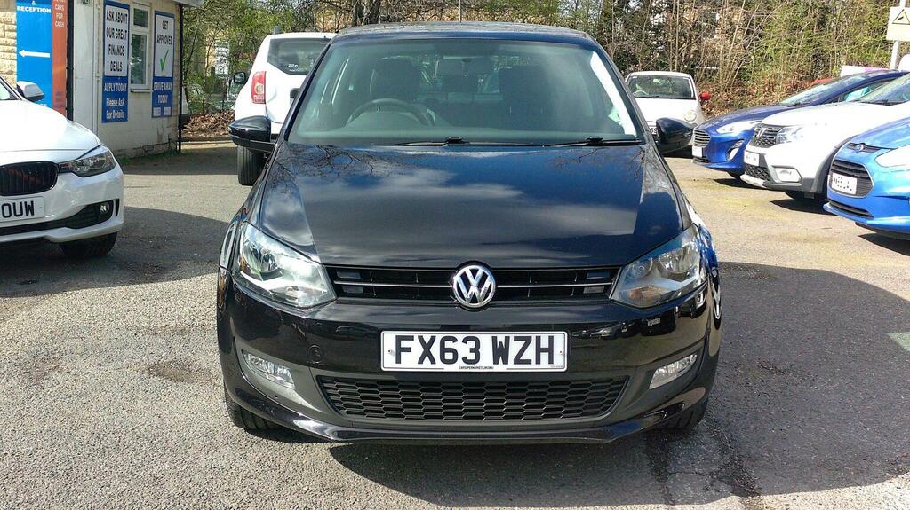 Volkswagen Polo Hatchback 1.2 Match Edition Euro 5 201363 FX63WZH Black #2