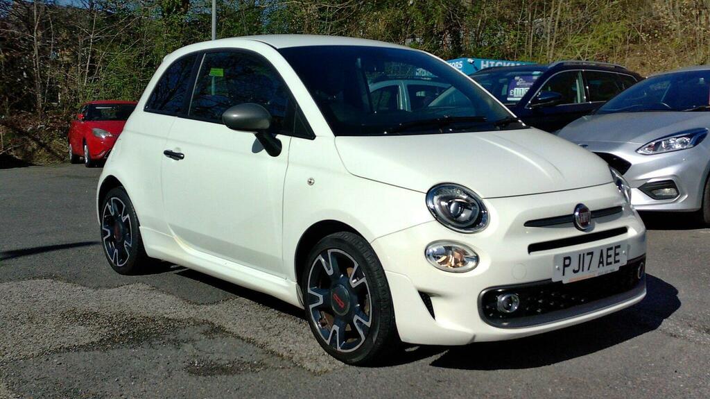 Fiat 500 Hatchback 1.2 S Euro 6 Ss 201717 PJ17AEE White #3