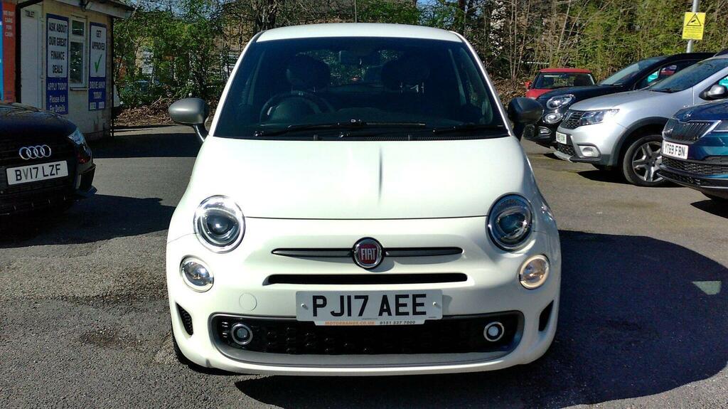 Fiat 500 Hatchback 1.2 S Euro 6 Ss 201717 PJ17AEE White #2