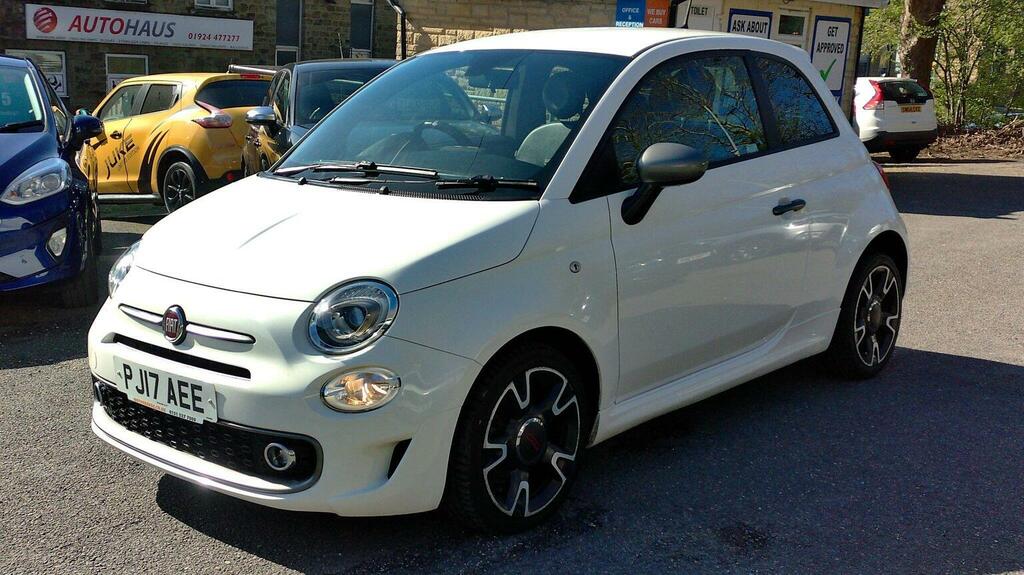 Fiat 500 Hatchback 1.2 S Euro 6 Ss 201717 White