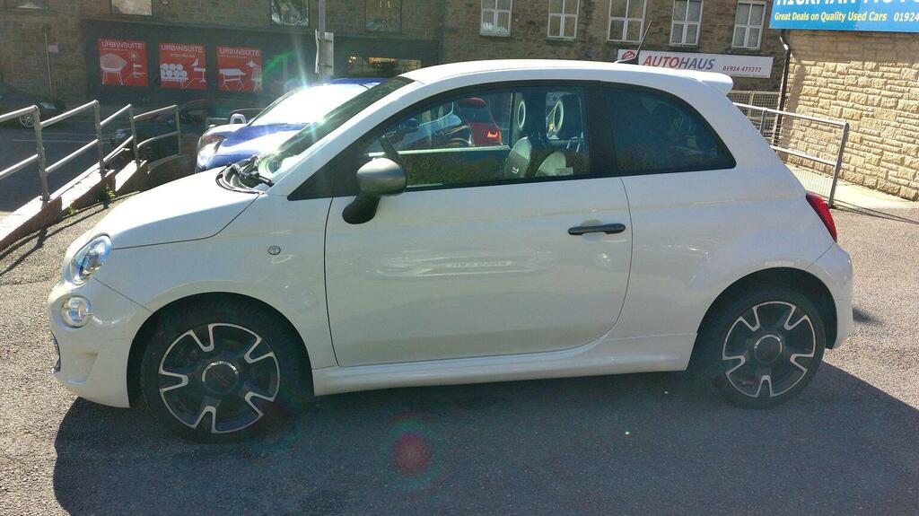 Fiat 500 Hatchback 1.2 S Euro 6 Ss 201717 PJ17AEE White #4