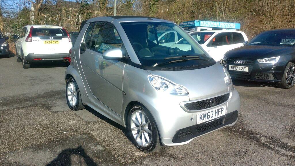 Smart Fortwo Cabrio Convertible 1.0 Mhd Passion Cabriolet Softtouch Eu Silver #4