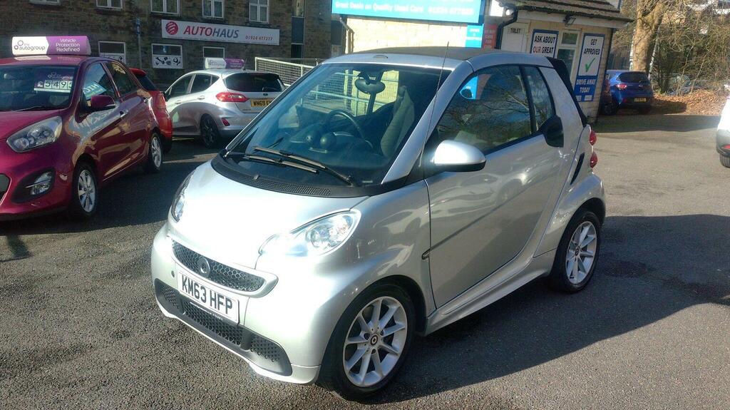 Smart Fortwo Cabrio Convertible 1.0 Mhd Passion Cabriolet Softtouch Eu Silver #2