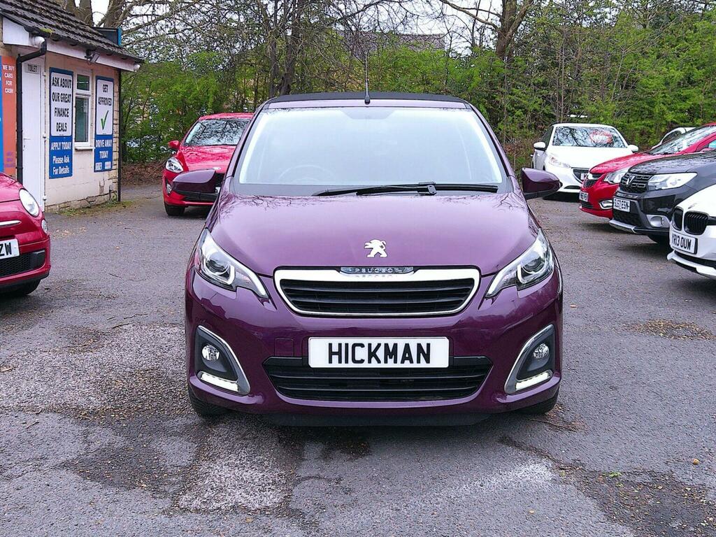 Peugeot 108 Hatchback 1.2 Vti Puretech Allure Top Euro 5 SP64GHB Purple #2