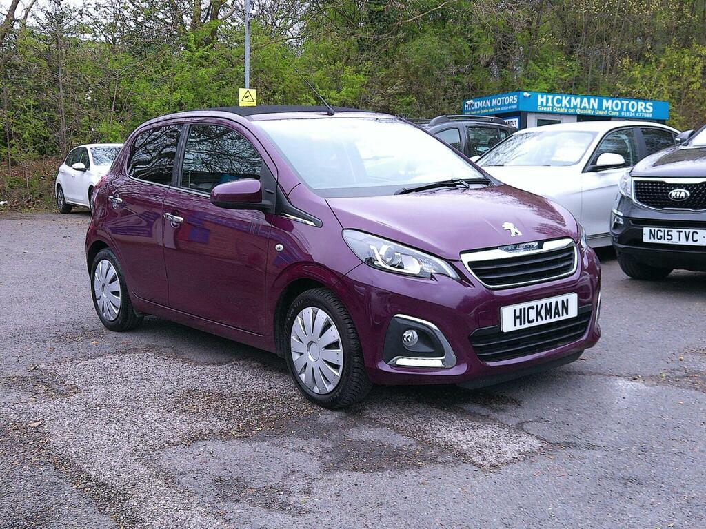 Peugeot 108 Hatchback 1.2 Vti Puretech Allure Top Euro 5 SP64GHB Purple #3