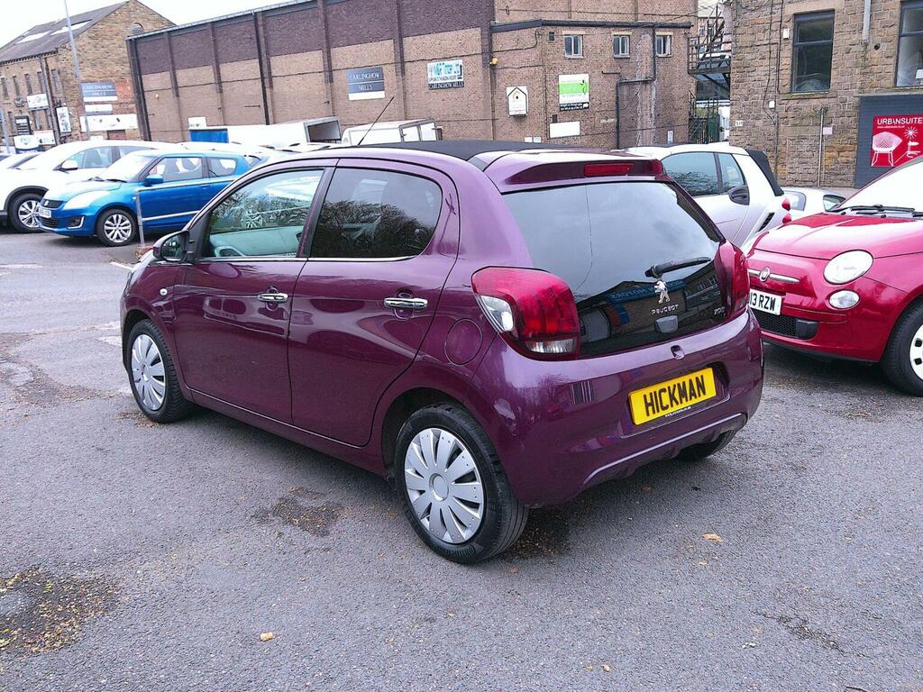 Peugeot 108 Hatchback 1.2 Vti Puretech Allure Top Euro 5 SP64GHB Purple #5