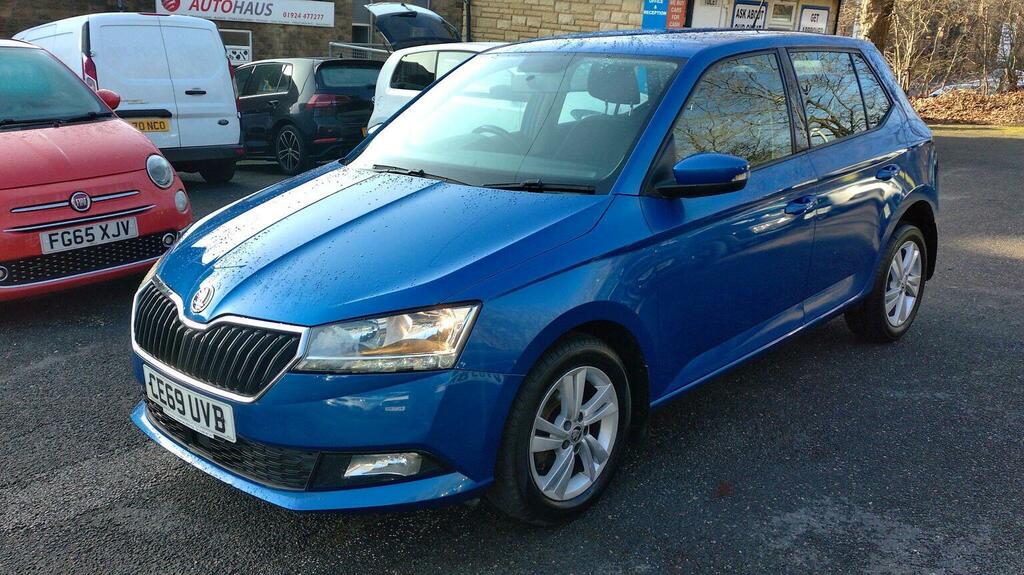 Skoda Fabia Hatchback 1.0 Tsi Se Euro 6 Ss 201969 CE69UVB Blue #3