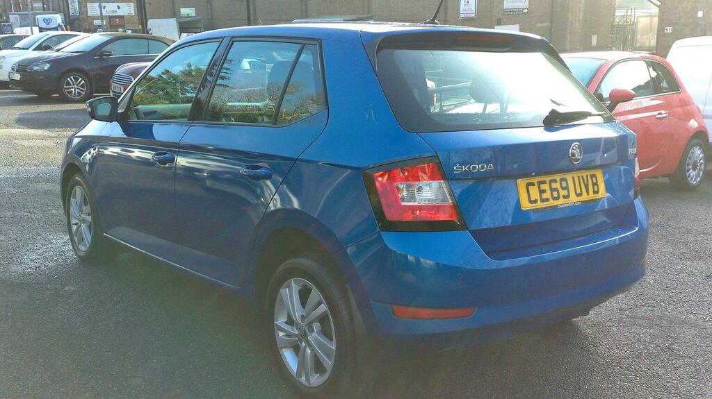 Skoda Fabia Hatchback 1.0 Tsi Se Euro 6 Ss 201969 CE69UVB Blue #5