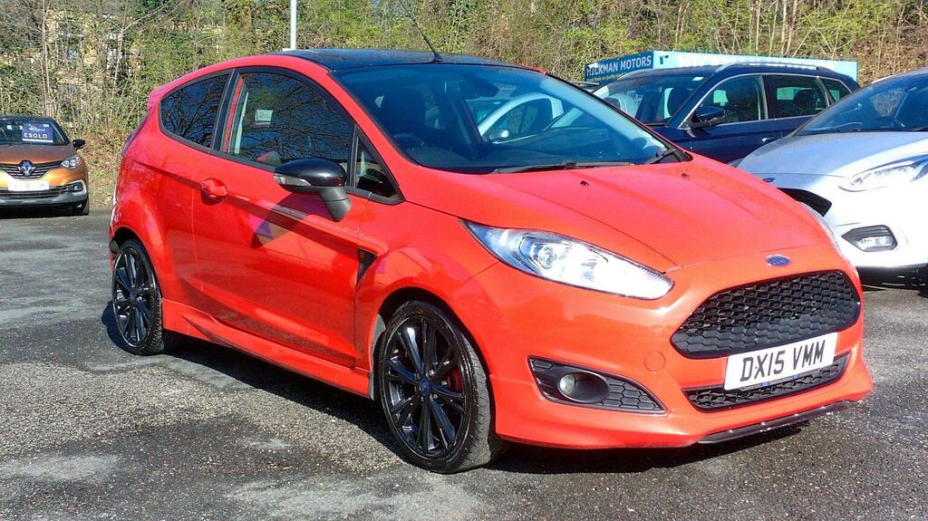 Ford Fiesta Hatchback 1.0T Ecoboost Zetec S Red Edition Euro 6 Red