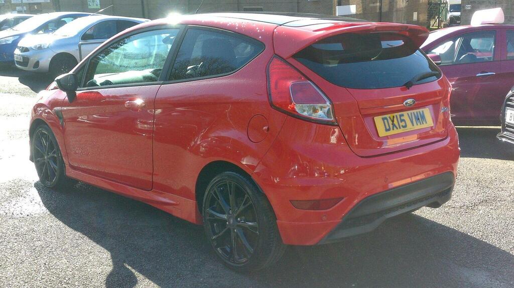 Ford Fiesta Hatchback 1.0T Ecoboost Zetec S Red Edition Euro 6 DX15VMM Red #5
