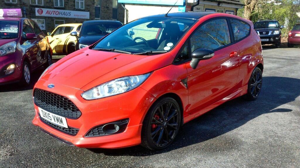 Ford Fiesta Hatchback 1.0T Ecoboost Zetec S Red Edition Euro 6 DX15VMM Red #3