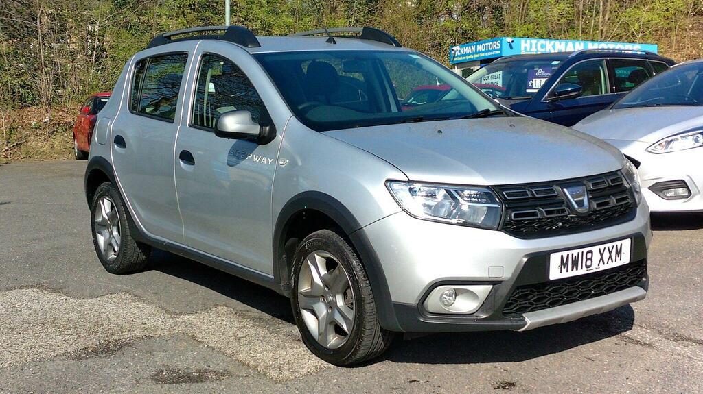 Dacia Sandero Stepway Hatchback 1.5 Dci Ambiance Euro 6 Ss 2018 MW18XXM Silver #3