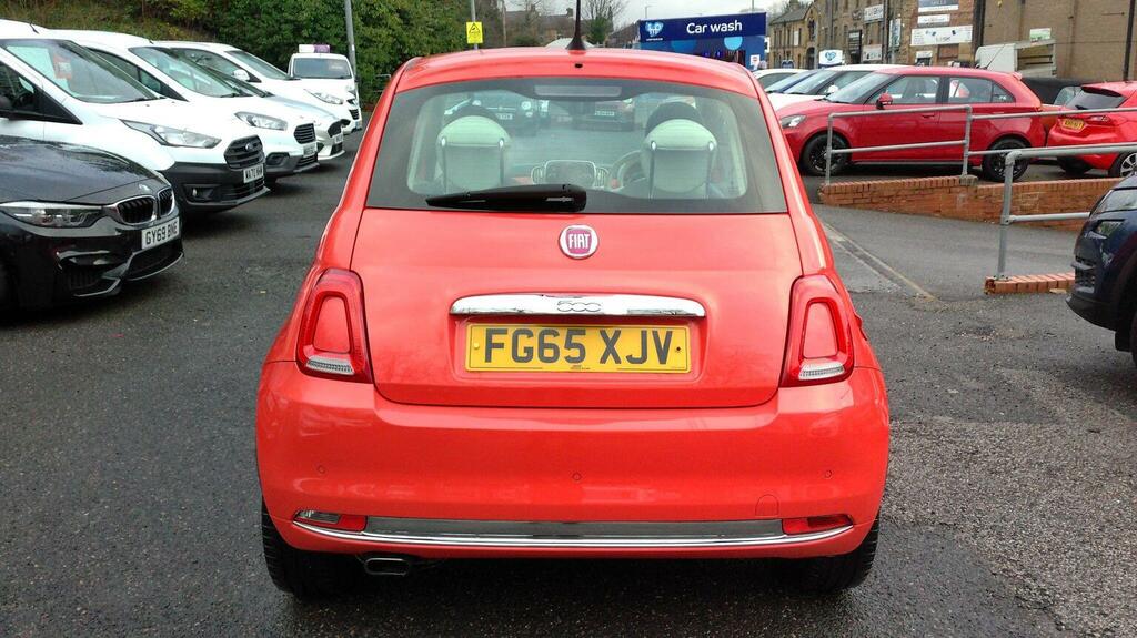 Fiat 500 Hatchback 0.9 Twinair Lounge Euro 6 Ss 201 FG65XJV Pink #6