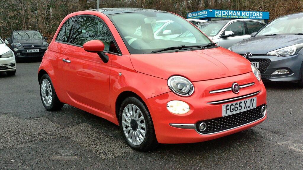 Fiat 500 Hatchback 0.9 Twinair Lounge Euro 6 Ss 201 Pink