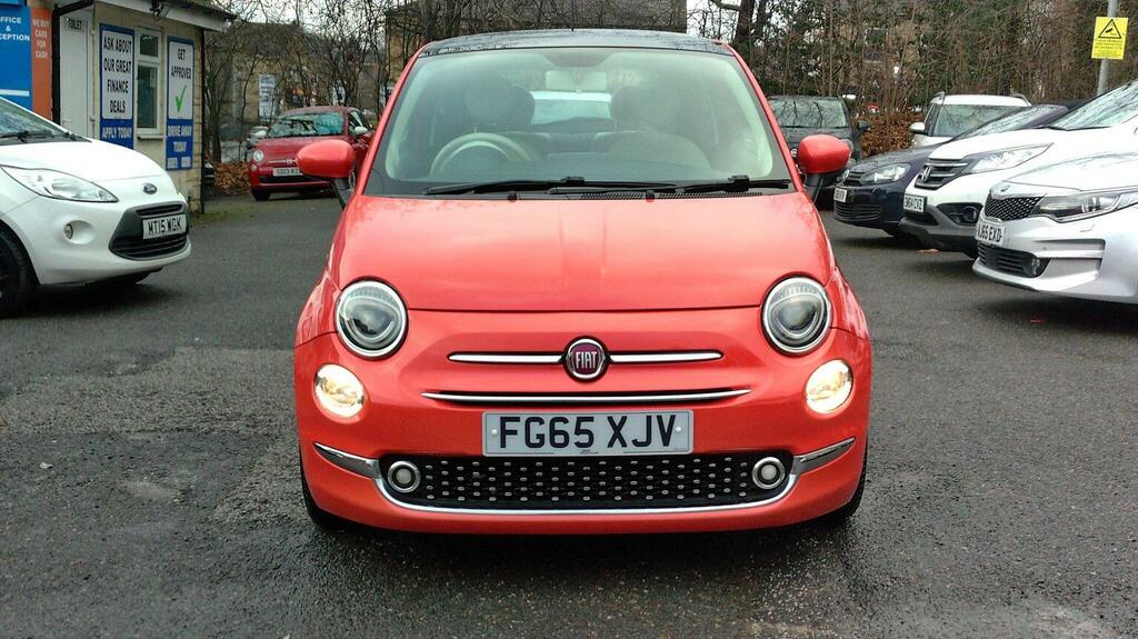 Fiat 500 Hatchback 0.9 Twinair Lounge Euro 6 Ss 201 FG65XJV Pink #2