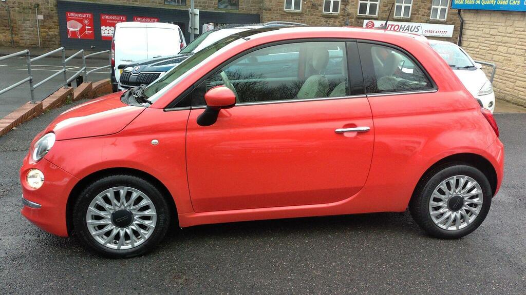 Fiat 500 Hatchback 0.9 Twinair Lounge Euro 6 Ss 201 FG65XJV Pink #4