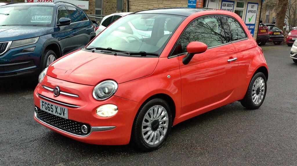 Fiat 500 Hatchback 0.9 Twinair Lounge Euro 6 Ss 201 FG65XJV Pink #3