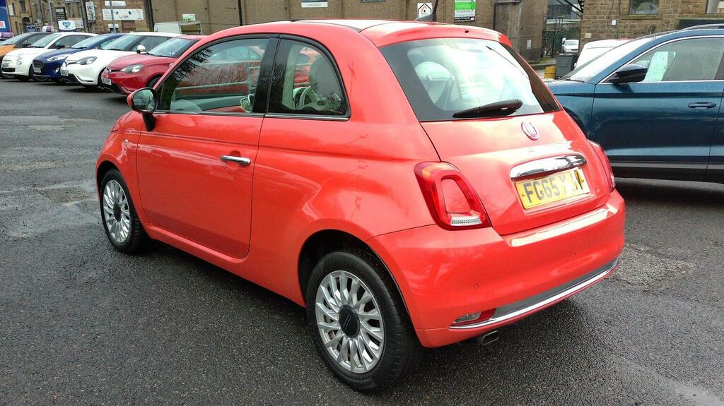 Fiat 500 Hatchback 0.9 Twinair Lounge Euro 6 Ss 201 FG65XJV Pink #5