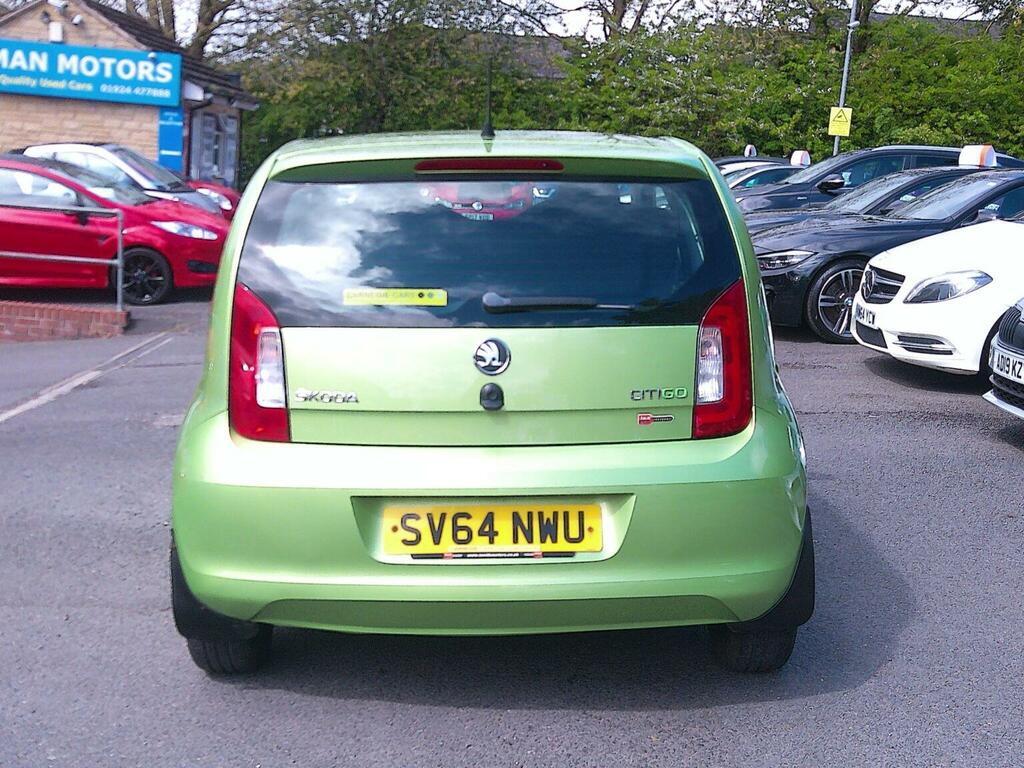 Skoda Citigo Hatchback 1.0 Mpi Greentech Se Euro 5 Ss 2 SV64NWU Green #6