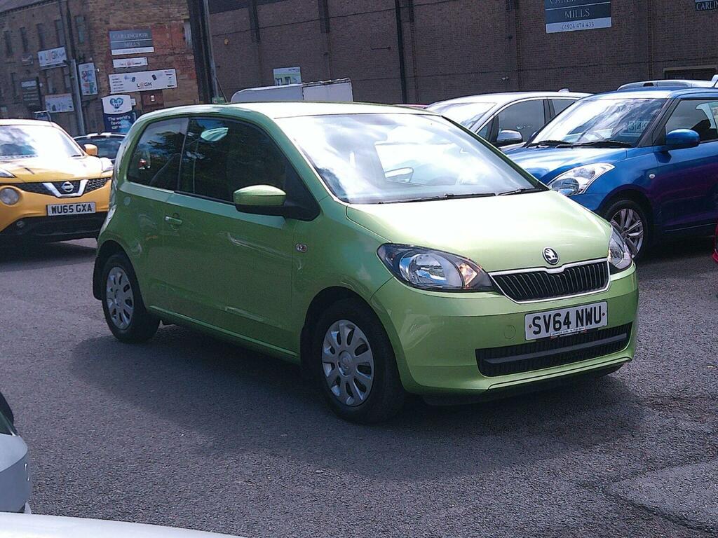 Skoda Citigo Hatchback 1.0 Mpi Greentech Se Euro 5 Ss 2 SV64NWU Green #3