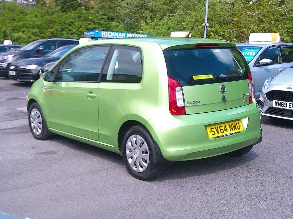 Skoda Citigo Hatchback 1.0 Mpi Greentech Se Euro 5 Ss 2 SV64NWU Green #5
