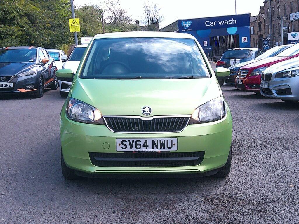 Skoda Citigo Hatchback 1.0 Mpi Greentech Se Euro 5 Ss 2 SV64NWU Green #2