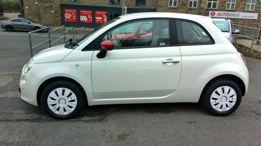 Fiat 500 Hatchback 1.2 Pop Euro 5 Ss 200959 PN59XSR White #4
