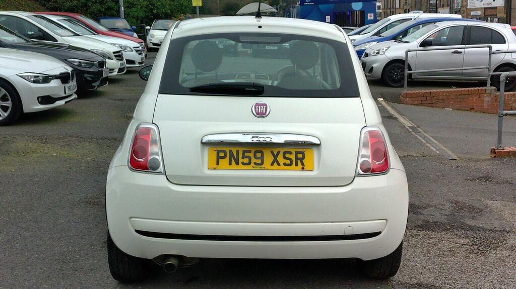 Fiat 500 Hatchback 1.2 Pop Euro 5 Ss 200959 PN59XSR White #6