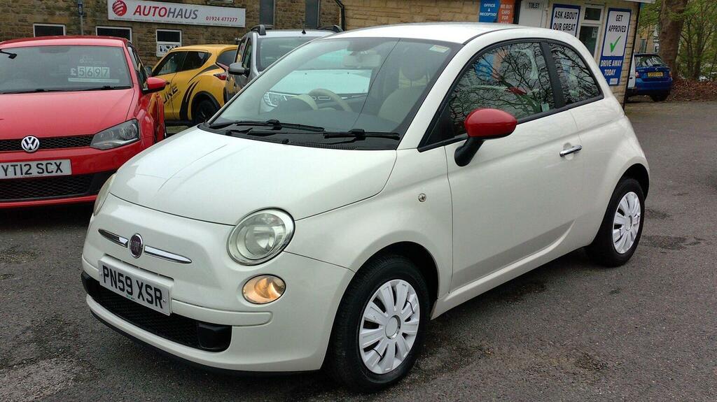 Fiat 500 Hatchback 1.2 Pop Euro 5 Ss 200959 White