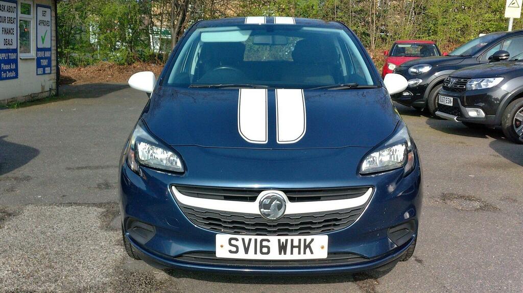 Vauxhall Corsa Hatchback 1.4I Ecoflex Sting Euro 6 201616 SV16WHK Blue #2