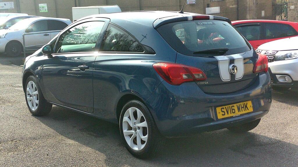 Vauxhall Corsa Hatchback 1.4I Ecoflex Sting Euro 6 201616 SV16WHK Blue #5