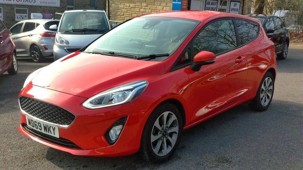 Ford Fiesta Hatchback 1.0T Ecoboost Trend Euro 6 Ss 20 MD69WKY Red #3