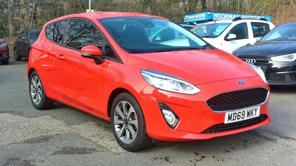 Ford Fiesta Hatchback 1.0T Ecoboost Trend Euro 6 Ss 20 Red