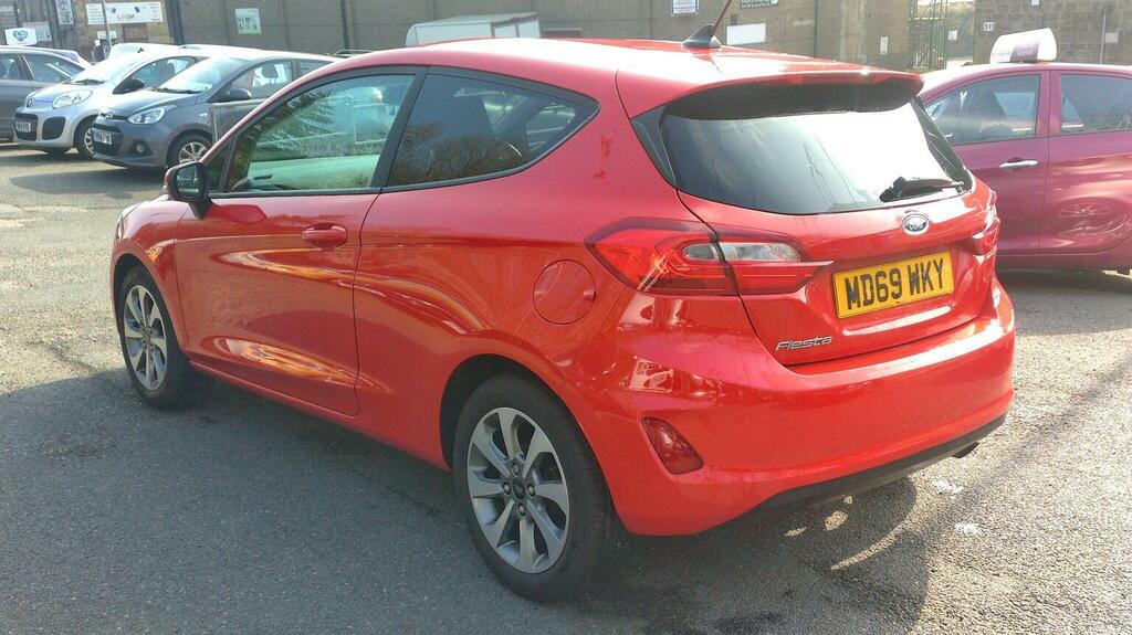 Ford Fiesta Hatchback 1.0T Ecoboost Trend Euro 6 Ss 20 MD69WKY Red #5