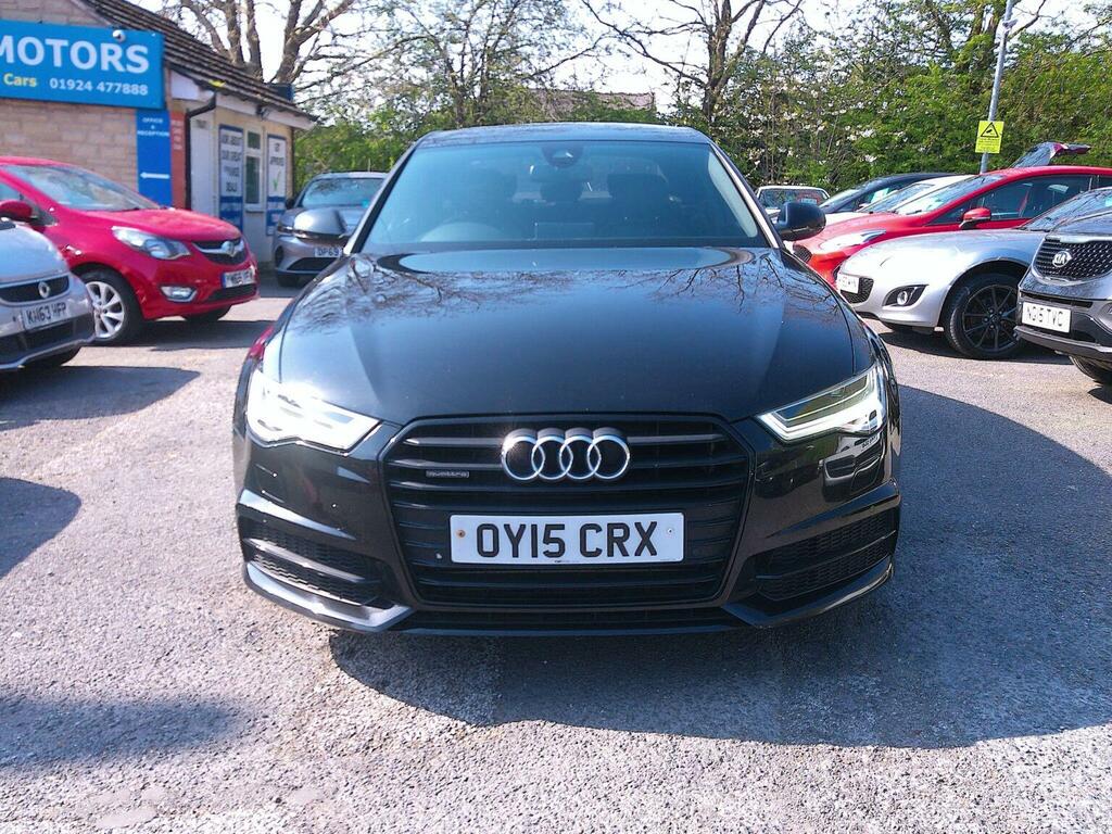 Audi A6 Saloon Saloon 3.0 Bitdi V6 Black Edition Tiptronic Quattr OY15CRX Black #2