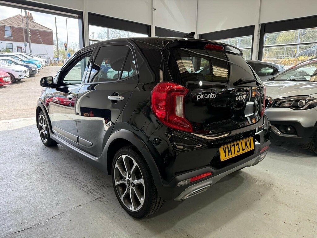 Kia Picanto 1.0 Dpi X-line S Amt Euro 6 Ss YM73LKV Black #4