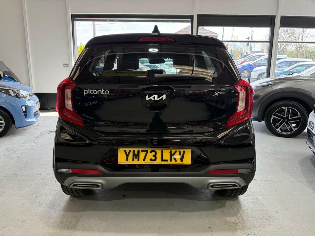 Kia Picanto 1.0 Dpi X-line S Amt Euro 6 Ss YM73LKV Black #6