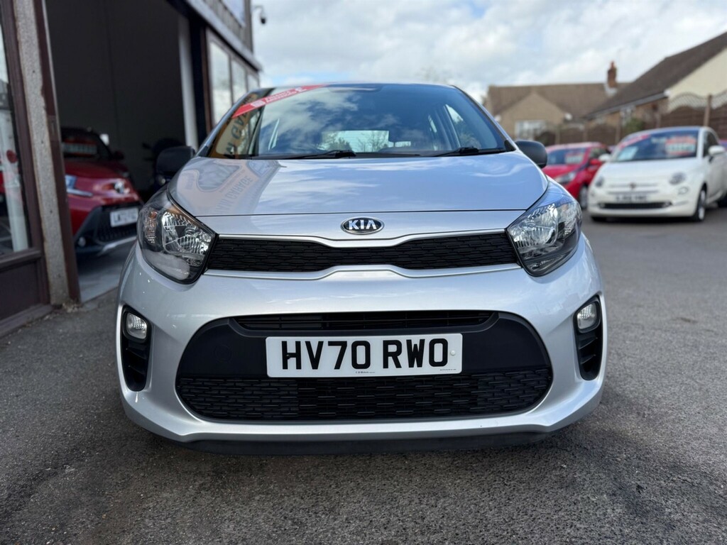 Kia Picanto 1.0 1 Euro 6 Ss HV70RWO Silver #2