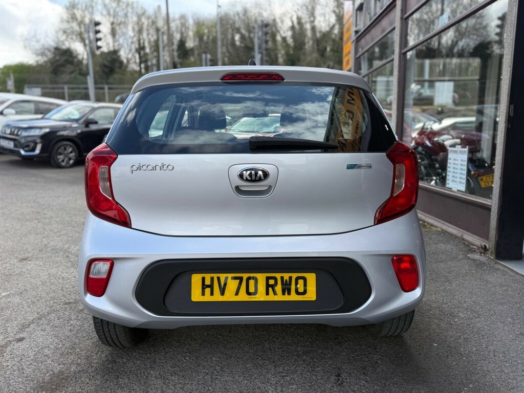 Kia Picanto 1.0 1 Euro 6 Ss HV70RWO Silver #5