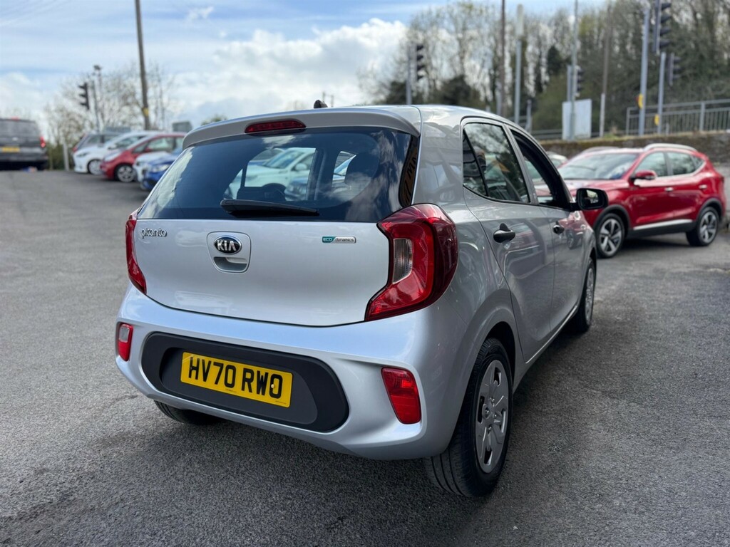 Kia Picanto 1.0 1 Euro 6 Ss HV70RWO Silver #4